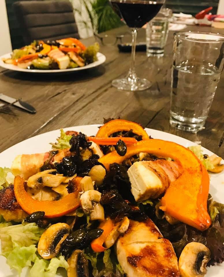 Kürbis-Salat|