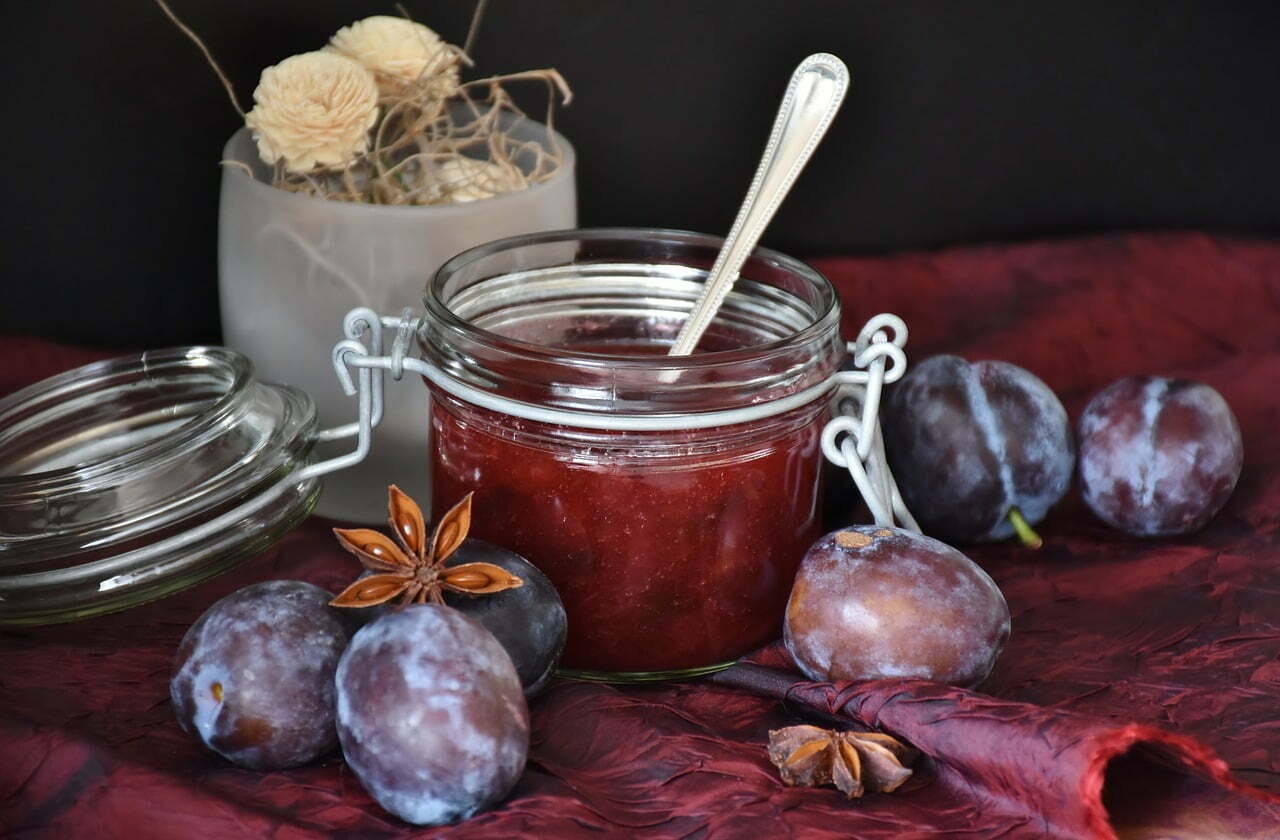 Marmelade mit Gewürzen