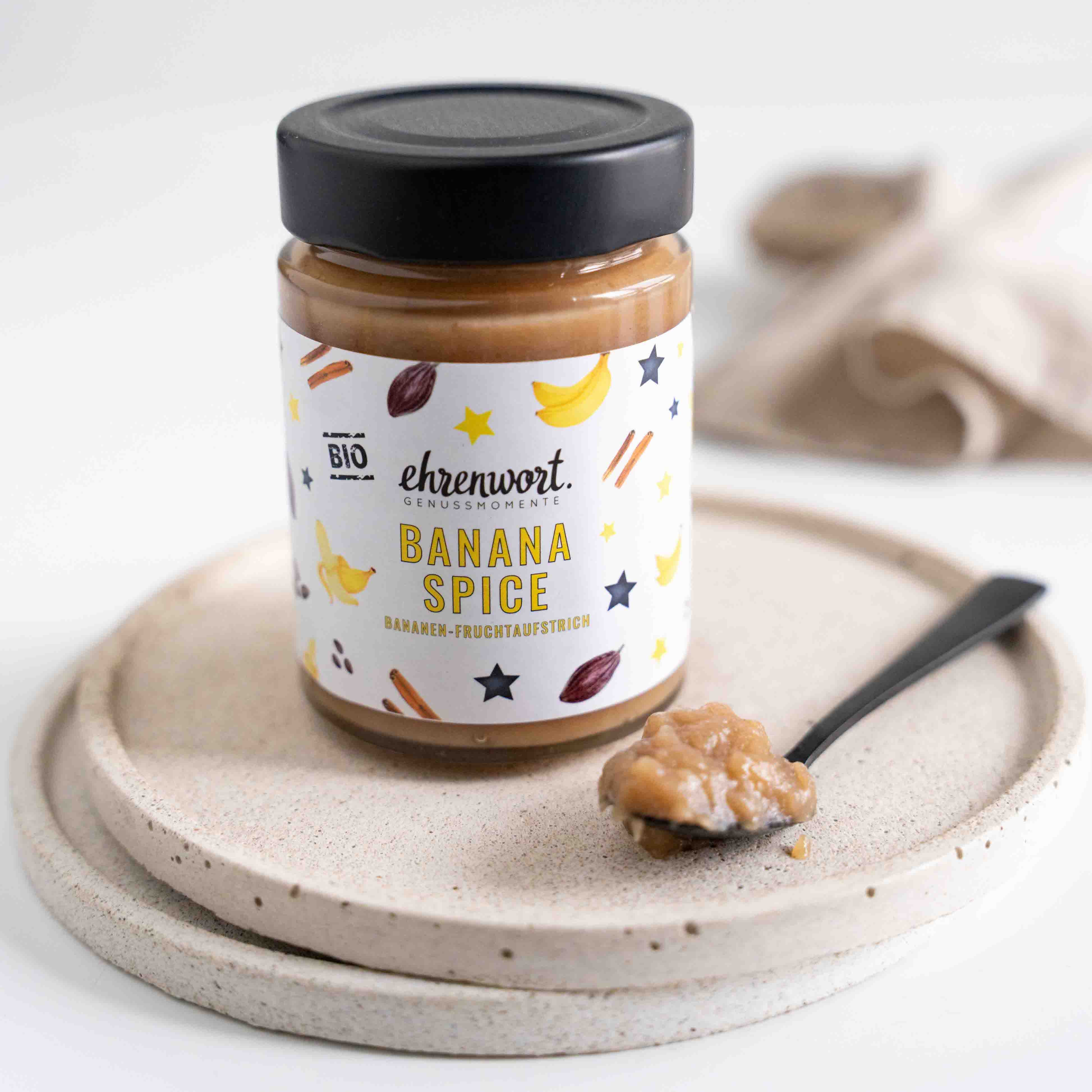 BIO Banana Spice Bananen-Fruchtaufstrich