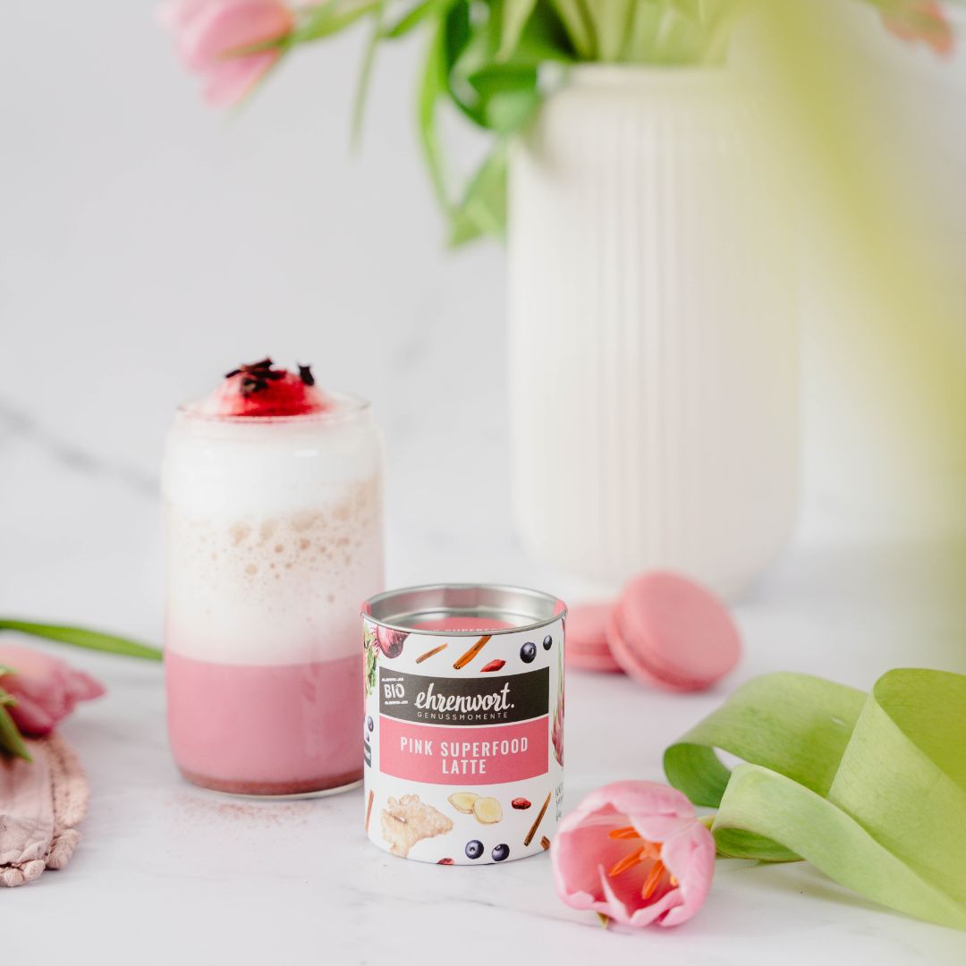 BIO Pink Superfood Latte Mood Bild