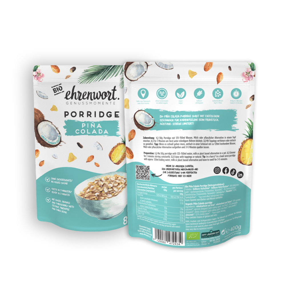 Porridge 5er Set
